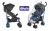 Chicco Echo Carrinho de Passeio com Barra de Proteção, Azul (Mr Blue), 0 a 22kg