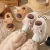 Chinelos Pantufas De Pelúcia De Capivara  Criança , Quentes E Macios De Animais Para Casa