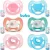 Chupeta com Tampa Protetora Buba Tamanho 1 Comfort Bico Silicone Simétrico Infantil 0 a 6 meses com Ventilação