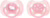 Chupeta Comfort Tam 2 – Kit Ursinho/Estrela Rosa – Buba