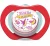 Chupeta silicone Magia com Alça 0 a 6m Unicórnio Rosa Lillo