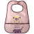 Clingo Babador Impermeável Com Bolso Coletor – – Milky Rosa