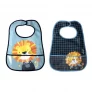 Clingo Kit 2 Babadores Impermeáveis Com Bolso Coletor – – Luke Azul