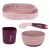 Clingo Kit de Alimentação 4 em 1, Rosa