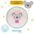 Clingo Pratinho Bowl Infantil – Coala, Luke Azul e Milky Rosa