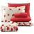 🧡Cobre Leito Casal Queen Piquet 6 Peças Estampado 100% Algodão Colcha Kit