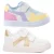 Combo Infantil 2 Pares Tênis Casual Menina My Funfy Kids 3475A Feminino.