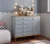 Cômoda Bartira Ternura 5 Gavetas e 1 Porta Azul Wood