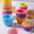 Conjunto 36 Peças Forma de Silicone Redonda para Cupcake de 7 cm para Assar Bolos
