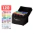 🛍️Conjunto Canetas Marcador Canetinha Ponta Dupla 120cores Kit
