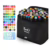Conjunto com 60 Canetas Marca Texto Ponta Dupla Para Colorir
