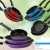 Conjunto de Frigideiras 3 Peças Antiaderente Techflon Nacional
