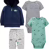 Kit 2 Macacões De Dormir Algodão Carter’s Meninas