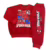 Conjunto de Moletom Flanelado Roupa Infantil de Inverno Para Menino