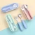 Conjunto De Talheres Infantil De Aço Inoxidável Colher e garfo kit com Estojo bebê