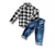 Conjunto Infantil Camisa Xadre z+ calça Jeans (1 ao 8)