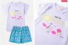 Conjunto Infantil Feminino Ready For Sunshine Lilás 0336 – Laluna