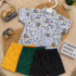 Conjunto Infantil Brasil Camisa 10 E Shorts Futebol