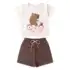 🛍️Vestido Infantil Menina Estampado Casual Festa Natal Lançamento Verão
