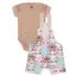 Lucky baby conjunto bebê menina inverno/roupa de frio bebe menina/Kit 3 Peças Trio Inverno Blusa e Calça