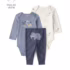 Vestido Bebê Evasê Balões Com Casaco Multicor Carter’s
