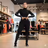 •⁠  Conjunto Moda Fitness Feminino Calça E Top Manga Longa
