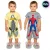 Conjunto Pijama Brilha no Escuro Personagens Menino Infantil Mickey Homem Aranha Malha Levinha