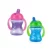 Copo Com Alça E Bico Rígido Retrátil Nûby  Rosa ou Azul