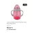 Copo Com Alças E Bico Em Silicone Colors Rosa, Clingo, Rosa
