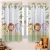 ✨Cortina Estampada Infantil Safari Baby 2,00L x 1,50A (Quarto, Decoração, Bebê, Janela)