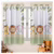 Cortina Estampada Infantil Safari Baby 2,00L x 1,50A (Quarto, Decoração, Bebê, Janela)