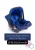 Cosco Kids, Bebê Conforto Wizz, 0 a 13kg, Azul