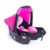 🛍️Cosco Kids, Bebê Conforto Wizz, 0 a 13kg, Rosa