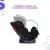 Cosco Kids, Cadeirinha Progress, 0 a 36kg, Preto