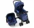 Cosco Kids, Travel System Reverse, Azul Rajado