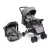 Cosco Kids, Travel System Reverse, Cinza Rajado