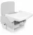 Cosco Smart Cadeira de Refeição Portátil, Cinza (Gelo)