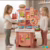 Cozinha bancada infantil mini chef com 46 peças maxi toys 😍