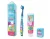 Creme Dental + Escova de Dente Ultramacia + Fio Dental + Estojo Para Viagem Peppa Pig e George, Dentalclean