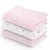 Cueiro Estampado Flanelado Bebê Kit 3 Unidades 80X50CM Papi/Incomfral