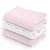 Cueiro Estampado Flanelado Bebê Kit 3 Unidades 80X50CM Papi/Incomfral