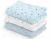 Cueiro Flanel Papi Estampado Para Bebê 1 0M X 80Cm Contém 03 Un
