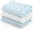 Cueiro Flanel Papi Textil Estampado Para Bebê 1 0M X 80Cm Contém 03 Un