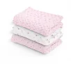 Cueiro Flanelado  Estampado 80x60cm Papi Textil 3 unidades