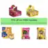 kit 1 short doll regata infantil + 1 pantufa verão personagens blogueira stich