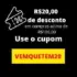 Esse cupom expira logo!! tem que ser rápido