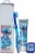 Dentalclean Kit Stitch: Gel Dental 50g com Flúor + Escova Macia + Fio Dental 20m + Estojo