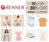 Desconto progressivo na Renner + Frete Grátis com Cupom