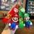 Desenho Animado Mario Brothers Gorilla Series Princesa Yoshi Dinossauro Mochila Fofa Pingente Chaveiro Automático