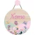 Enfeite Porta Maternidade Borboleta Jardim Encantado Quadro Decorativo Infantil Quarto Menina